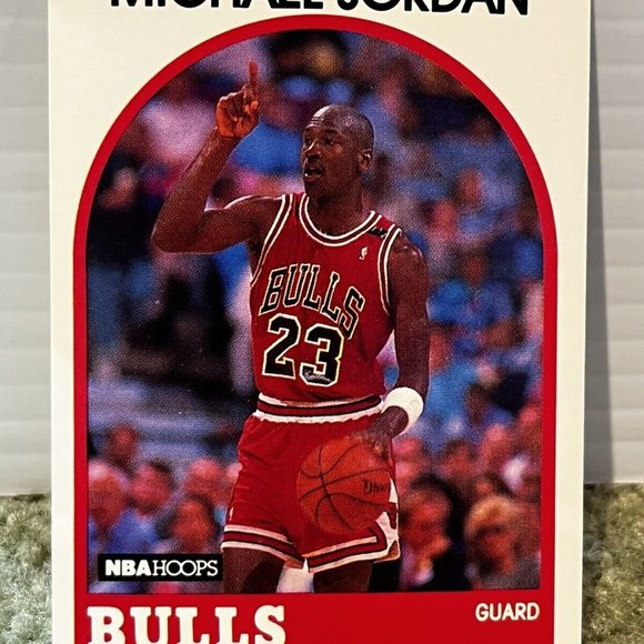 10 Pack Fresh 1989/90 NBA Hoops Michael Jordan #200 & #21 All-Star Chicago Bulls - Picture 3 of 4